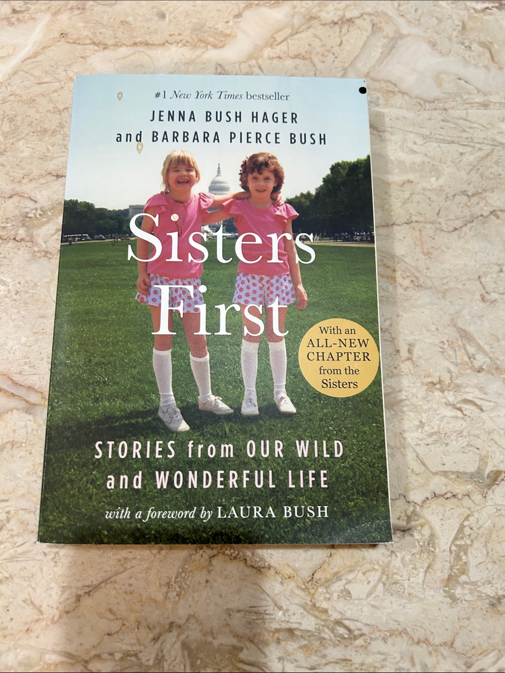Sisters First by - Paperback, Pink Cover